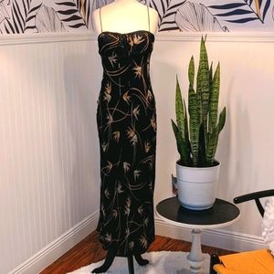 Vint. Betsey Johnson 1990's Chiffon Starfi…